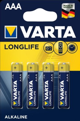 VARTA BATERIE Baterie VARTA Longlife Micro LR03/AAA - 4 szt