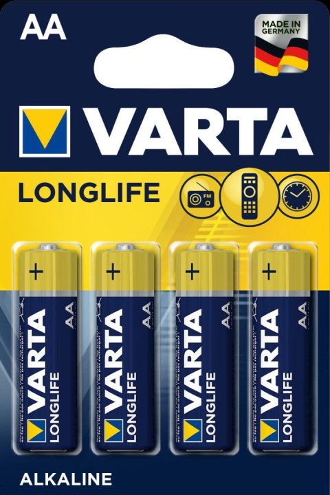 Varta Baterie Baterie VARTA Longlife Mignon LR06/AA - 4 szt