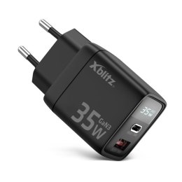 Xblitz Ładowarka sieciowa Xblitz XC1 GaN3 PD35W USB-C+USB-A