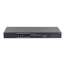 DAHUA Switch niezarządzalny Dahua S3218-16ET-135 16x10/100M 2x10/100/1000M PoE 2xSFP Combo