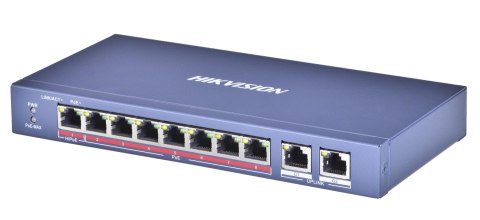 HIKVISION Switch niezarządzalny HIKVISION DS-3E0310HP-E /M(B) 8x 10/100 Mbps PoE ports