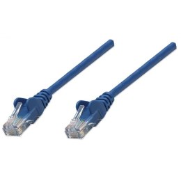 Intellinet PatchCord 100% miedź Intellinet Cat.5e UTP, 0,5m, niebieski