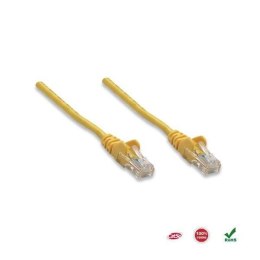 Intellinet PatchCord 100% miedź Intellinet Cat.5e UTP, 3m, żółty