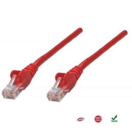 Intellinet PatchCord 100% miedź Intellinet Cat.5e UTP, 5m, czerwony