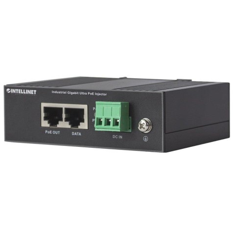 Intellinet Zasilacz przemysłowy Ultra PoE Intellinet 1x RJ45 Gigabit 60W -40°C/+75°C