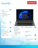 Lenovo Laptop V15 G4 83A100LQPB W11Pro i7-1355U/16GB/512GB/INT/15.6 FHD/Business Black/3YR OS