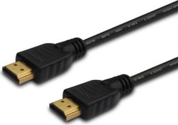 SAVIO Kabel HDMI Savio CL-96 3m, OFC, złote końcówki, v2.0 4K 3D