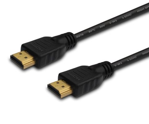 SAVIO Kabel HDMI v1.4 Savio CL-38 15m, czarny, złote końcówki