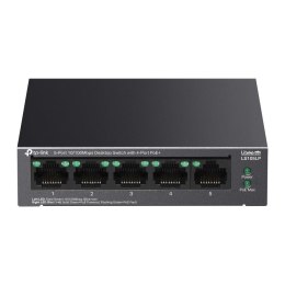 TP-LINK Switch niezarządzalny TP-Link LS105LP 5x100 4x PoE+ 41W