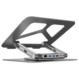 UNITEK Podstawka pod laptop UNITEK D1109A HUB USB-C, HDMI, 4K, PD 100W