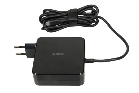 IBOX Zasilacz sieciowy iBOX IUZ100TC do notebooków z USB-C Power Delivery 100W