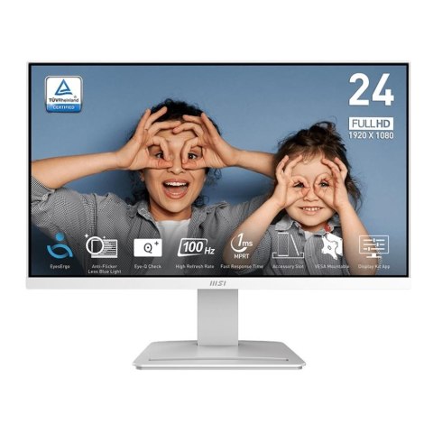 MSI Monitor MSI 23,8" PRO MP2412W VA FHD 100Hz HDMI DP