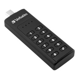 VERBATIM Pendrive Verbatim Keypad Secure 32GB USB-C 3.0 z klawiaturą