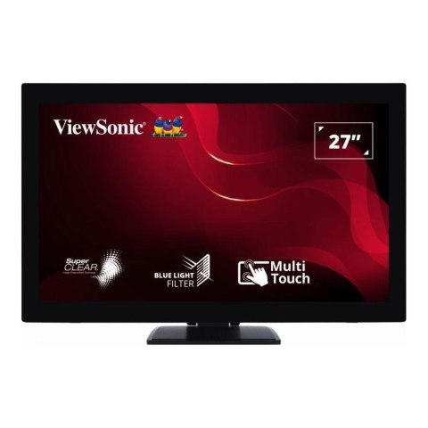 VIEWSONIC EUROPE Monitor przenośny dotykowy ViewSonic 27" Touch TD2760 (VS18170) HDMI DP VGA 2xUSB USB-B RS-232 głośniki 2x2W