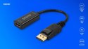 Savio Adapter DisplayPort (M) v1.2 - HDMI (F) v1.4, 4K, AK-62