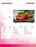 Toshiba Telewizor QLED 50 cali 50QA5D63DG