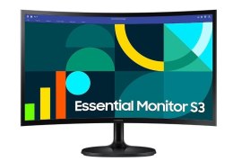 Samsung Monitor 24 cale S36GD VA 1920x1080 FHD 16:9 1xD-sub 1xHDMI 4 ms 100Hz zakrzywiony 1800R 2Yd2d (LS24D360GAUXEN)