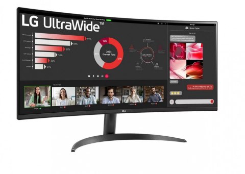 LG Electronics Monitor 34WR50QK-B 34 cale VA