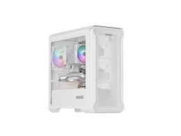 Genesis Obudowa Genesis Irid 503 ARGB Lite Matx Mini Tower z oknem Biała