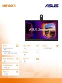 Asus Monitor ZenScreen MB166CR IPS LED USB-C FHD