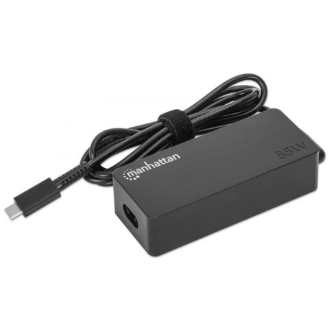 Manhattan Zasilacz sieciowy Manhattan do laptopa 65W/3.25A 5-20V USB-C Power Delivery