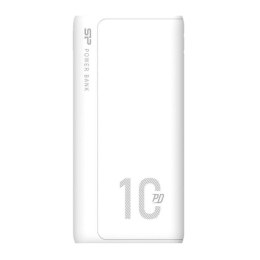 SILICON POWER Powerbank Silicon Power QP15 10000mAh QC3.0+PD 1x USB-C, 2x USB-A biały