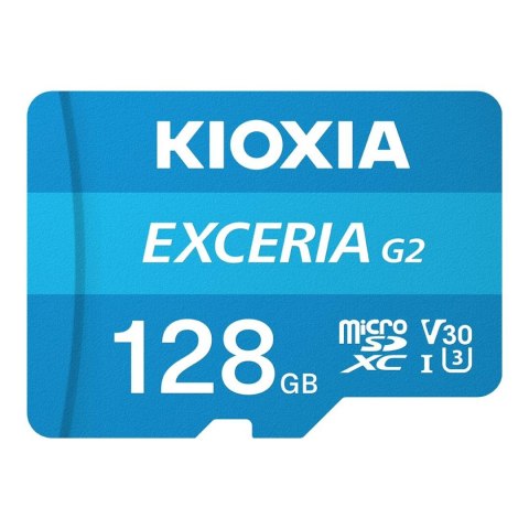 KIOXIA Karta pamięci MicroSDXC KIOXIA EXCERIA G2 128GB UHS-III Class 10 V30 + adapter