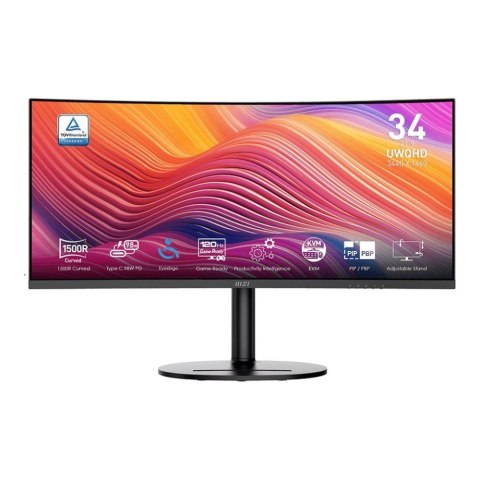 MSI Monitor MSI 34" Modern MD342CQP VA UWQHD 120Hz 2xHDMI DP HUB głośniki