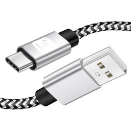 Techly Kabel Techly USB 2.0 USB-A na USB-C 1m M/M 3A