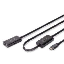 Digitus Kabel przedłużający aktywny DIGITUS DA-73109, USB 3.2 Gen1, 5Gbps, USB-C - USB-C, 10m