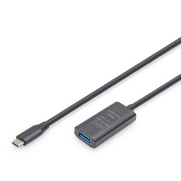 Digitus Kabel przedłużający aktywny DIGITUS DA-73110, USB 3.2 Gen1, 5Gbps, USB-C - USB-A, 5m