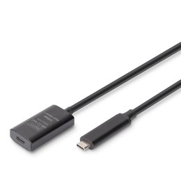 Digitus Kabel przedłużający aktywny DIGITUS DA-73112, USB 3.2 Gen2, 10Gbps, USB-C - USB-C, 5m