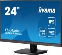IIYAMA Monitor 24 cale XU2493HSU-B7,IPS.HDMI.DP.2x2W.USBx2,300cd