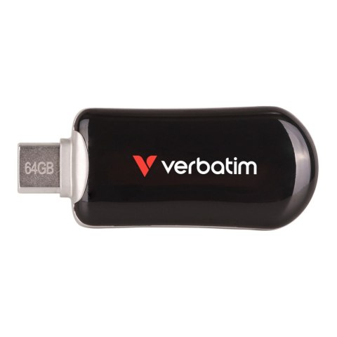 Verbatim Pendrive Verbatim Plectra 64GB USB-C 3.0 Black