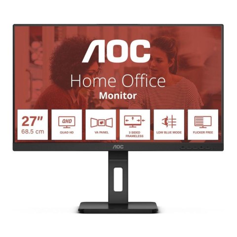 AOC Monitor AOC 27" Q27E3UMF HDMI DP VGA USB 3.0 głośniki 2x2W