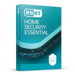 Eset Oprogramowanie Eset Home Security Essential 1U 12M koperta [zamiennik Internet Security BOX] przedłużenie