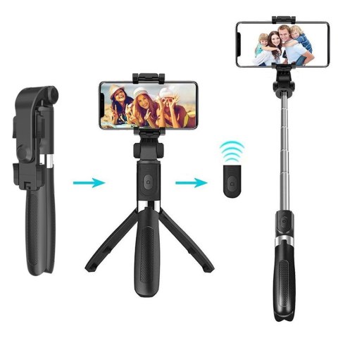 Media-Tech Uchwyt do selfie i statyw biurkowy Media-Tech 2IN1 SELFIE TRIPOD MT5542