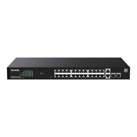 Tenda Switch zarządzalny Tenda TEG2228P-24-410W 26x1GbE + 2SFP PoE 410W
