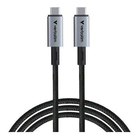 Verbatim Kabel USB 4 Verbatim USB-C(M) - USB-C(M) 1,2m, 240W, PD, czarny