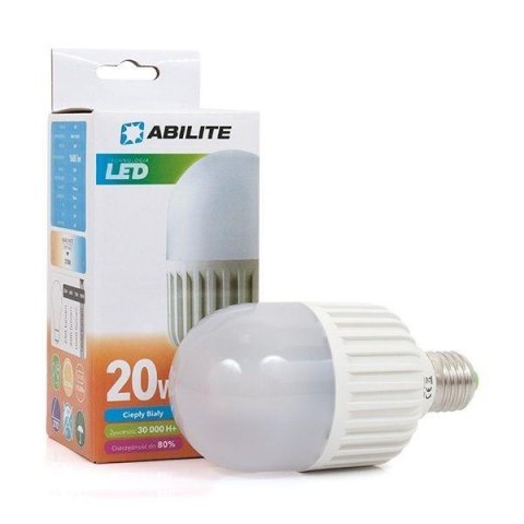 Abilite Żarówka LED Abilite mango mleczna b.ciepła E27 20W/230V 1600lm 270° M70