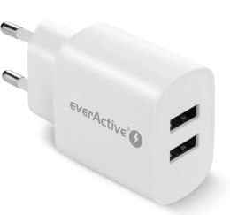 Everactive Ładowarka sieciowa everActive SC-220 2x USB 2,4A 12W