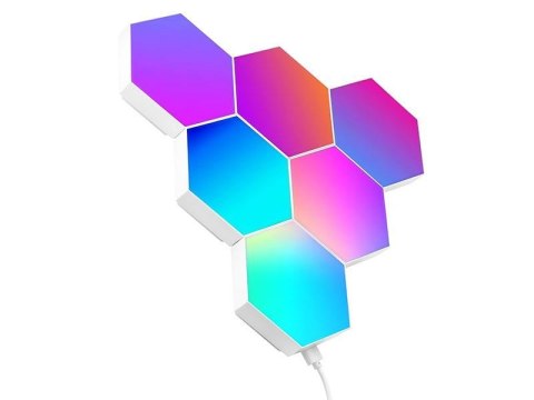 Tracer Zestaw lamp Tracer Smart Hexagon RGB Tuya App