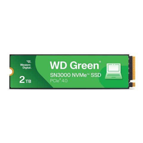 Sandisk Dysk SSD WD Green SN3000 2TB M.2 2280 NVMe (5000/4200 MB/s) WDS200T4G0E