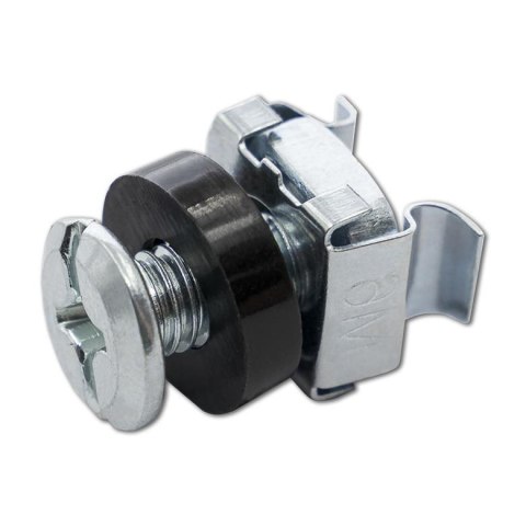 Qoltec Zestaw montażowy Qoltec M16 do szaf RACK | 50szt.