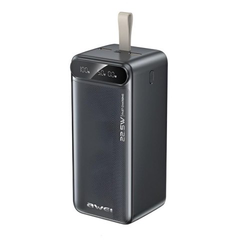 AWEI Powerbank Awei PA-13 50000mAh 22,5W 2xUSB-A 1xUSB-C 1xmicroUSB czarny
