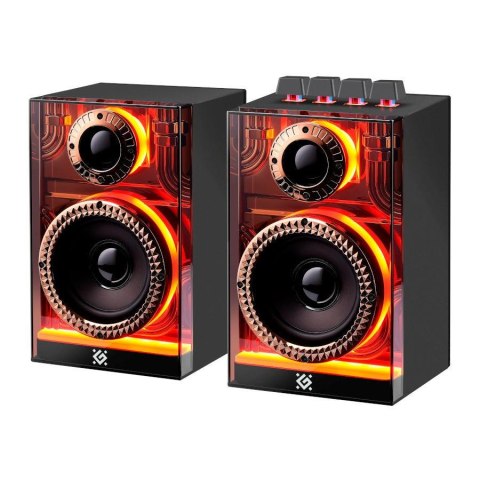 Defender Głośniki Defender FUTURO 2.0 20W Bluetooth USB podświetlenie RGB MP3