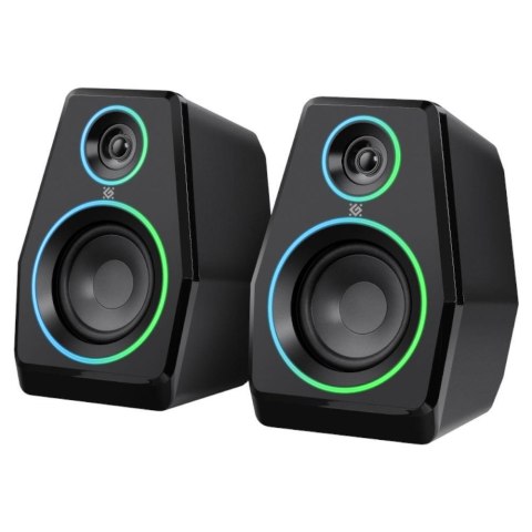 Defender Głośniki Defender SOLAR 10 2.0 10W Bluetooth USB podświetlenie RGB