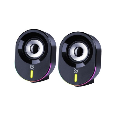 Defender Głośniki Defender SOLAR 8 2.0 10W Bluetooth USB podświetlenie RGB
