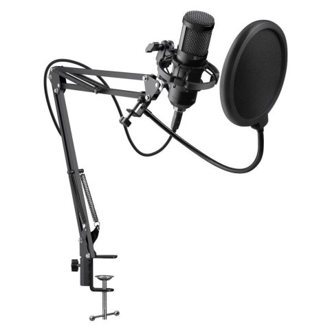 Defender Mikrofon przewodowy Defender SPACE GMC 450 ze statywem STREAM strumieniowy USB