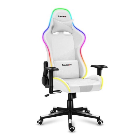 Huzaro Fotel Gamingowy Huzaro Force 6.2 White RGB